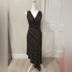 Elegant BCBG Asymmetrical Casual Dress XS